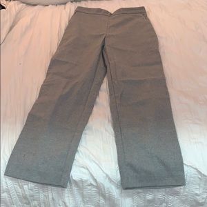 Zara basics gray pants
